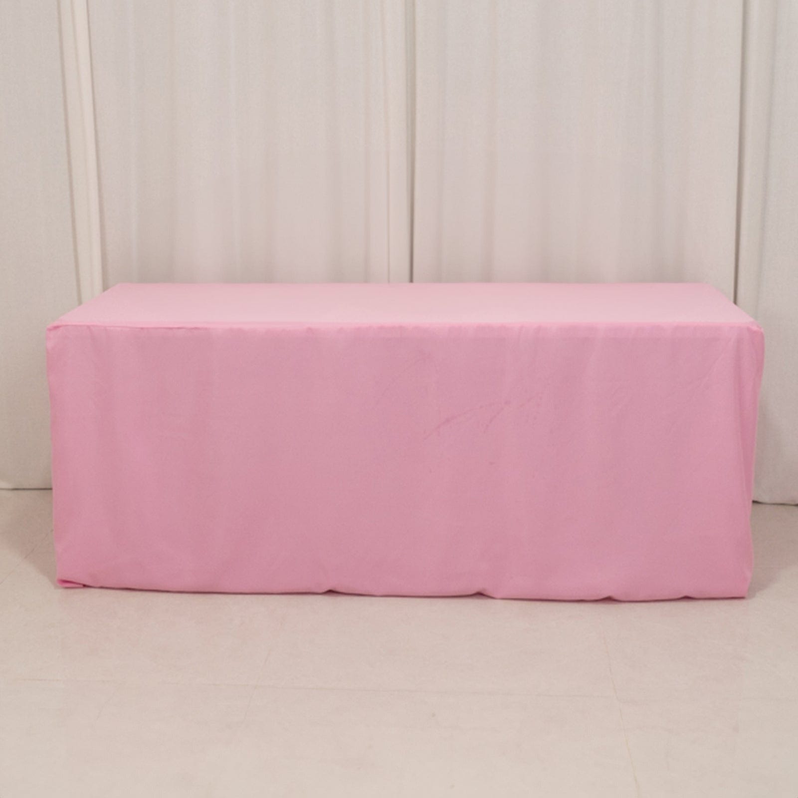 6 feet Fitted Rectangular Tablecloth Table Cover Wedding Linens