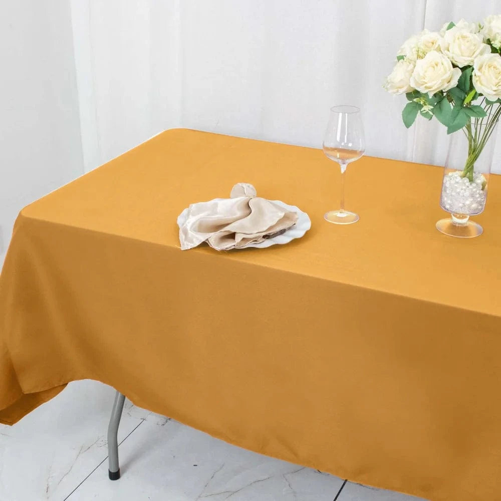 60 x 102 inch Premium Polyester Rectangular Tablecloth