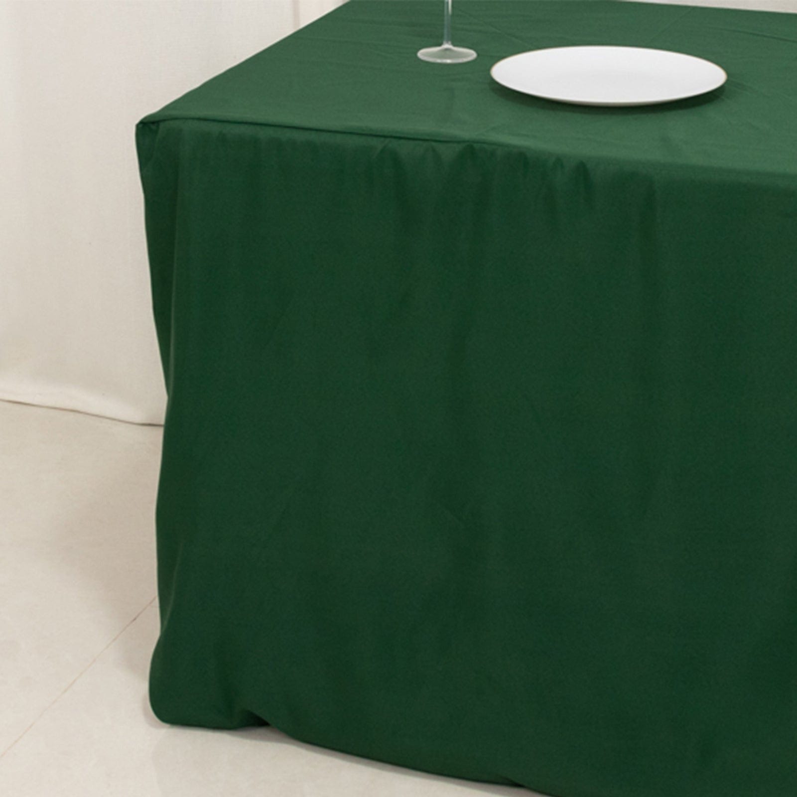 6 feet Fitted Rectangular Tablecloth Table Cover Wedding Linens