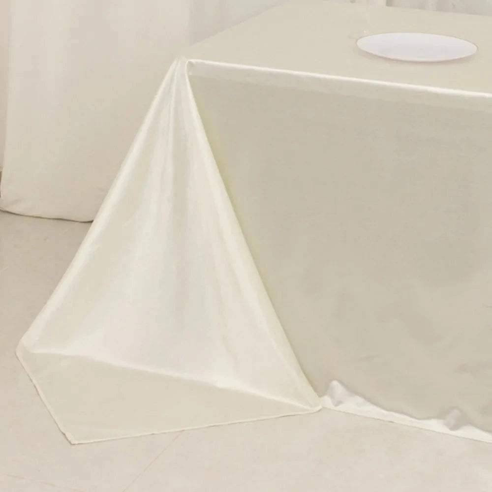 90x156 in Premium Scuba Polyester Rectangle Tablecloth