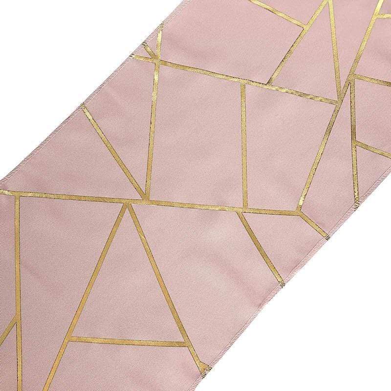 12x108 in Geometric Polyester Table Runner Party Decorations