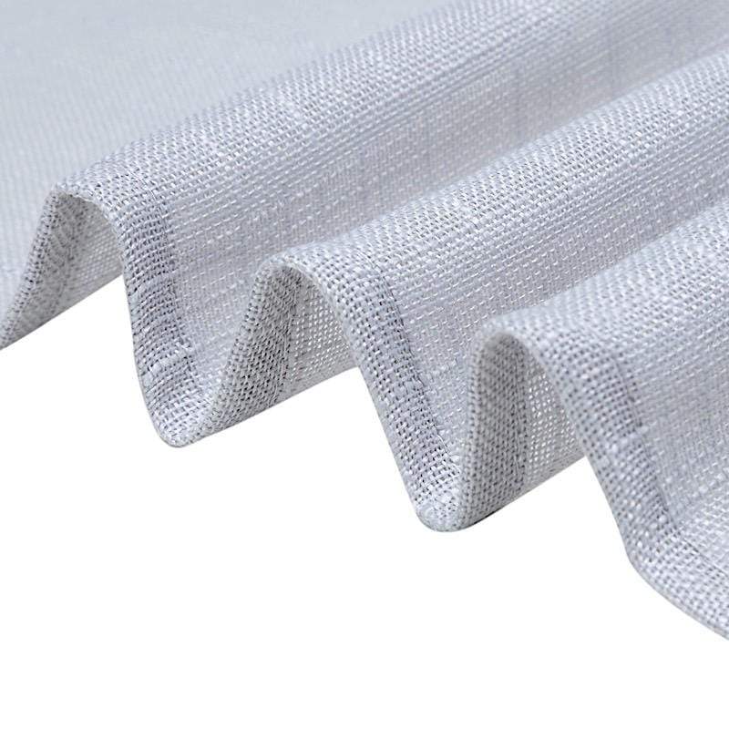 12x108 in Premium Polyester Faux Burlap Table Runner Party Decorations