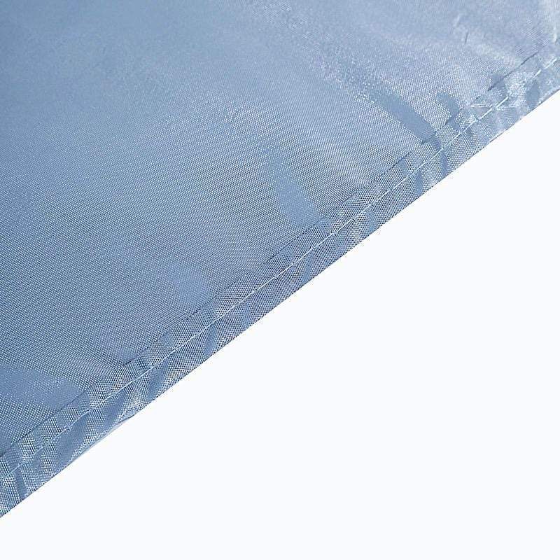 17 feet x 29" Charcoal Grey Сurly Waves Taffeta Table Skirt