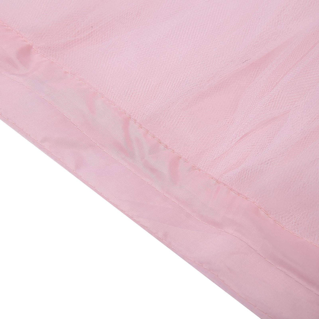 14 feet x 29" Blush Tutu Multi Layers Tulle Table Skirt