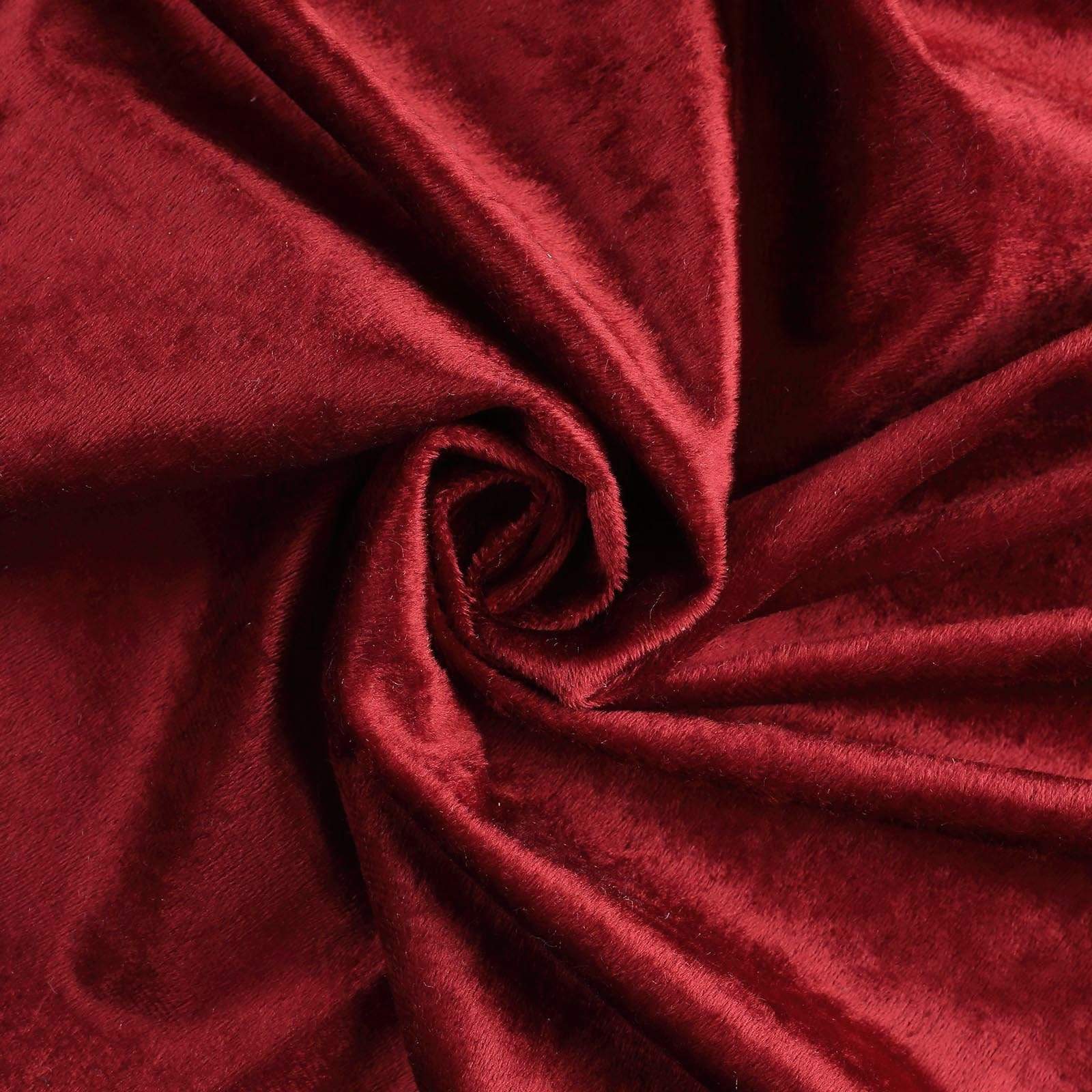 5 yards 65 in wide Premium Velvet Fabric Roll