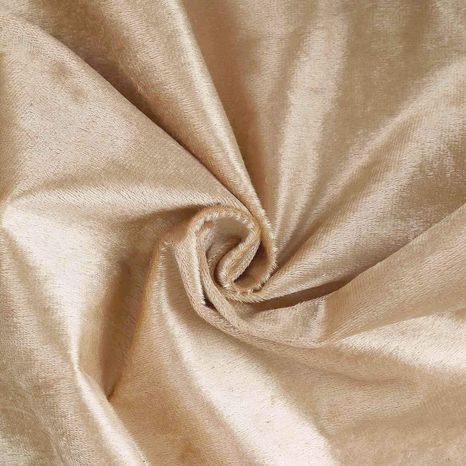 5 yards 65 in wide Premium Velvet Fabric Roll