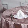54x54 in Dusty Rose Square Premium Velvet Table Overlay