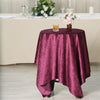 54x54 in Purple Square Premium Velvet Table Overlay