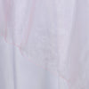 72 inch Pink Organza Table Overlay