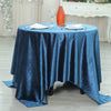 72x72 in Navy Blue Square Premium Velvet Table Overlay