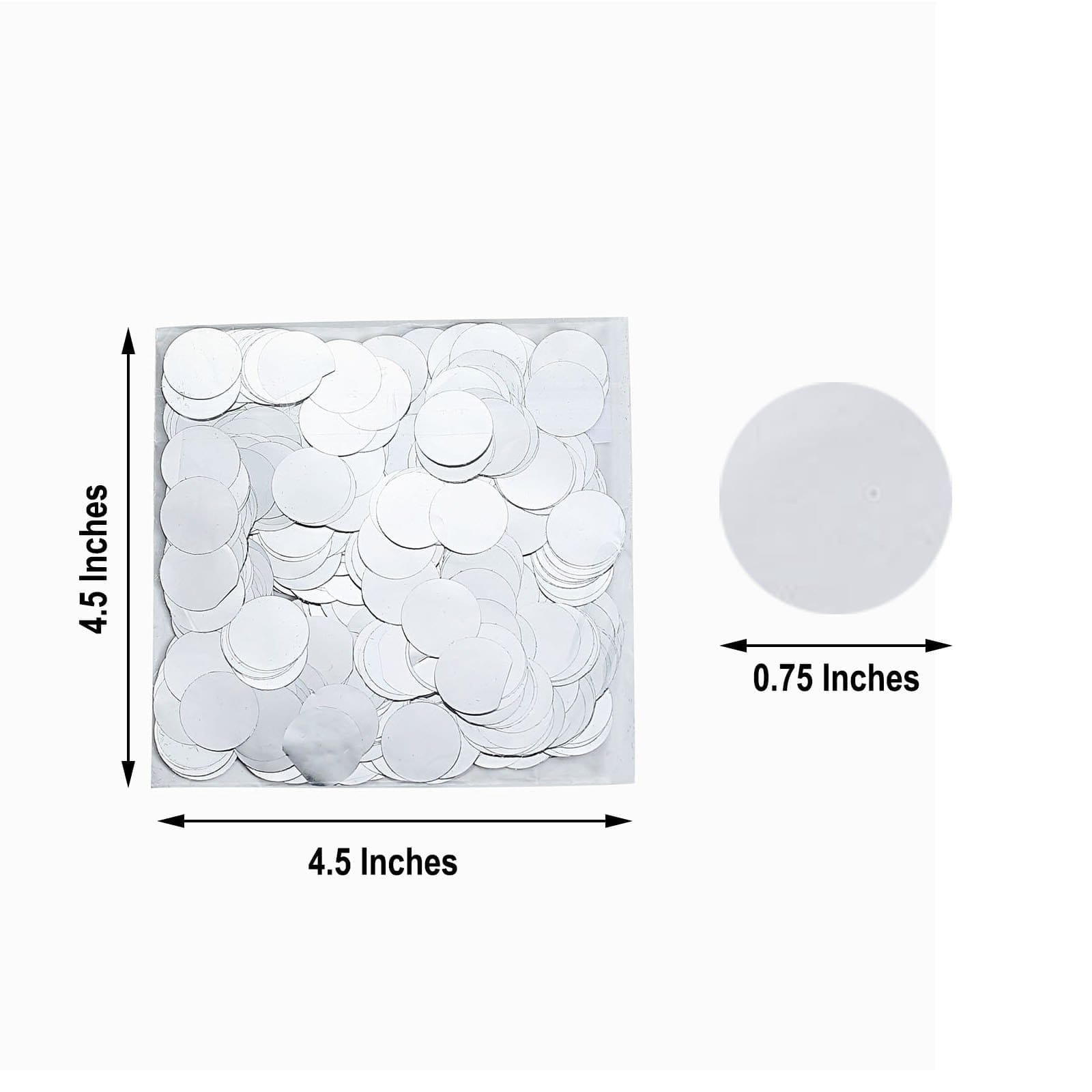 18 grams Metallic Round Dots Balloons Confetti