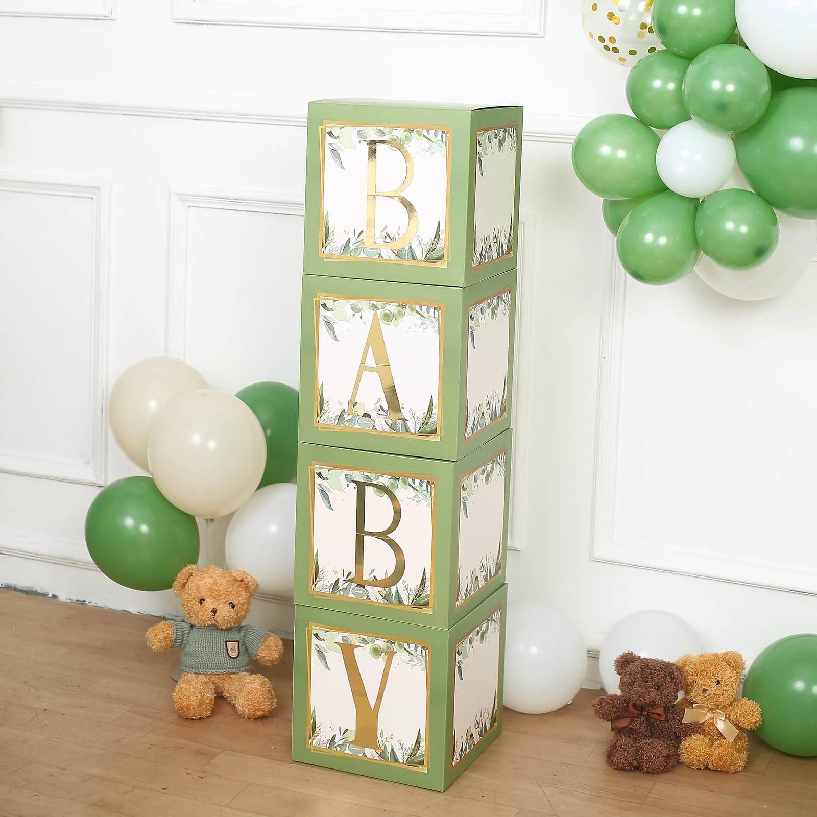 2 pcs 12 in Transparent Balloon Boxes Party Decorations