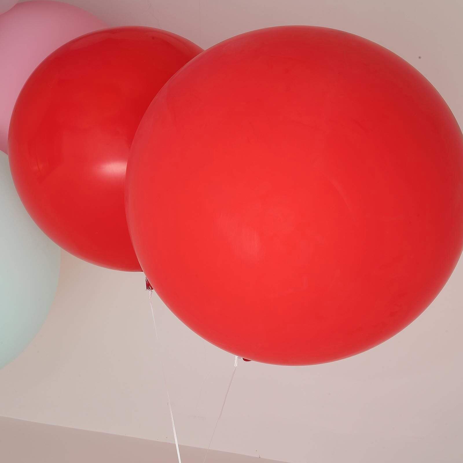 2 pcs 32 inch Large Matte Latex Balloons