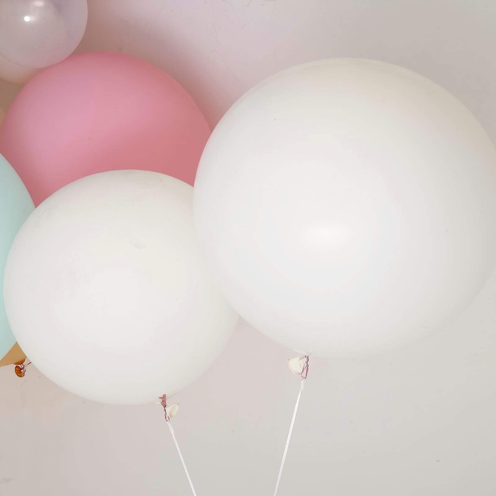 2 pcs 32 inch Large Matte Latex Balloons