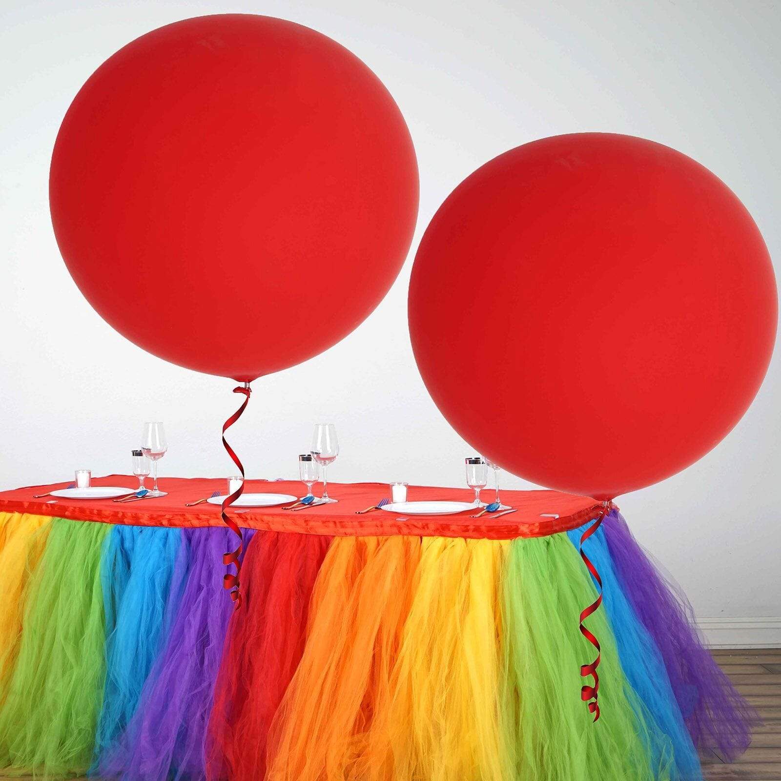 2 pcs 32 inch Large Matte Latex Balloons