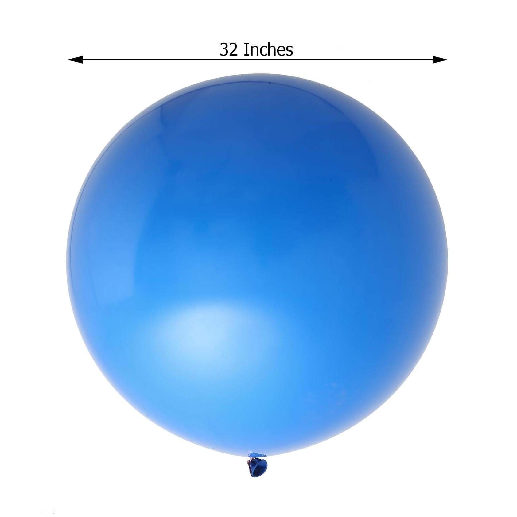 2 pcs 32 inch Large Matte Latex Balloons