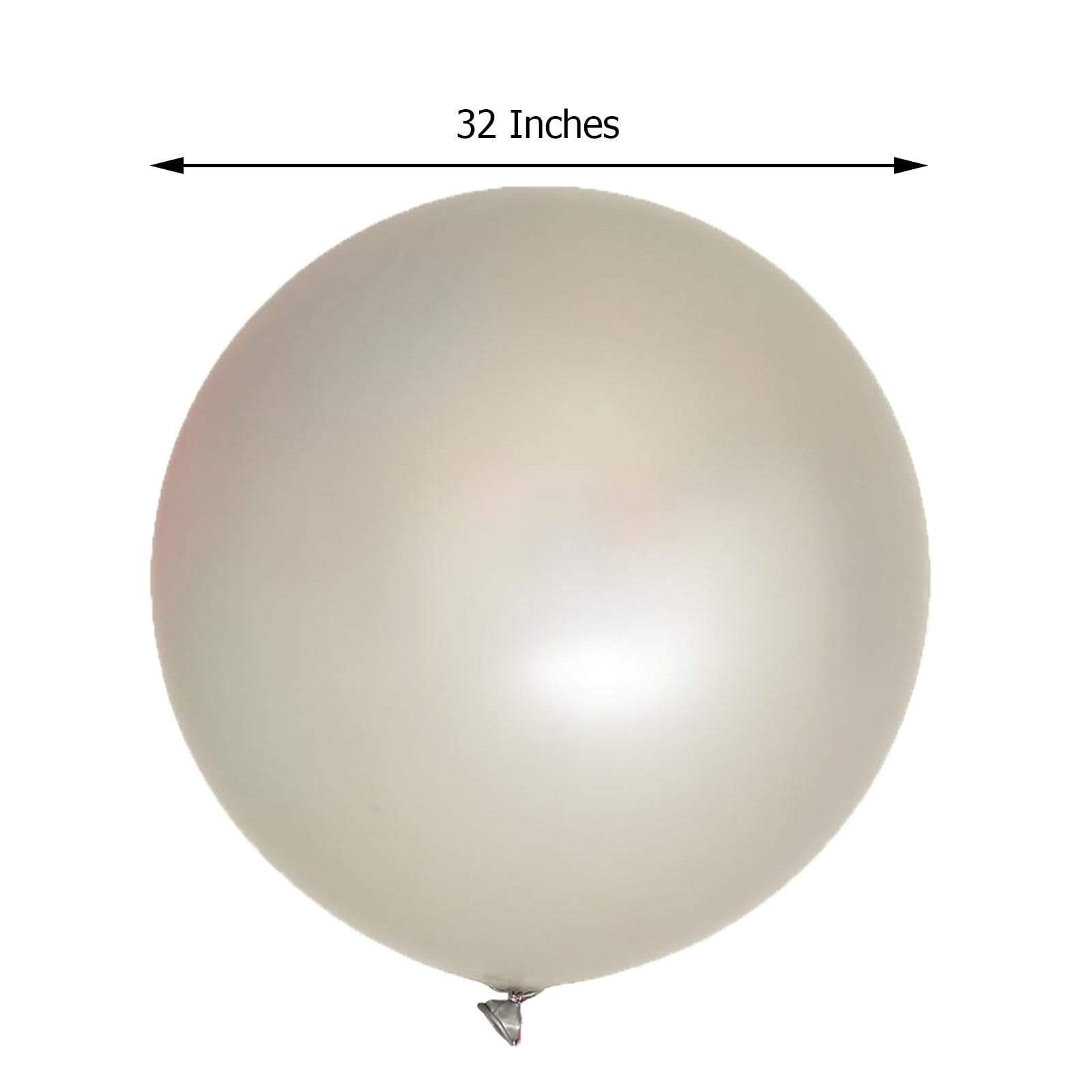 2 pcs 32 inch Large Matte Latex Balloons