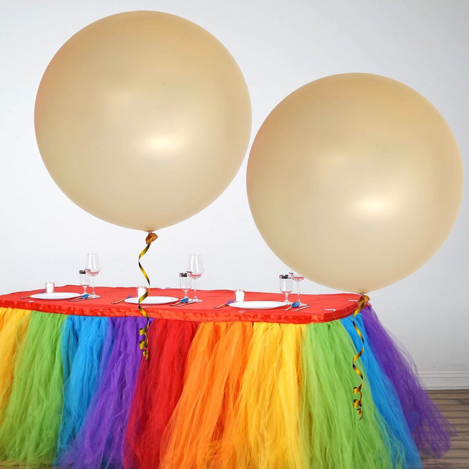 2 pcs 32 inch Large Matte Latex Balloons