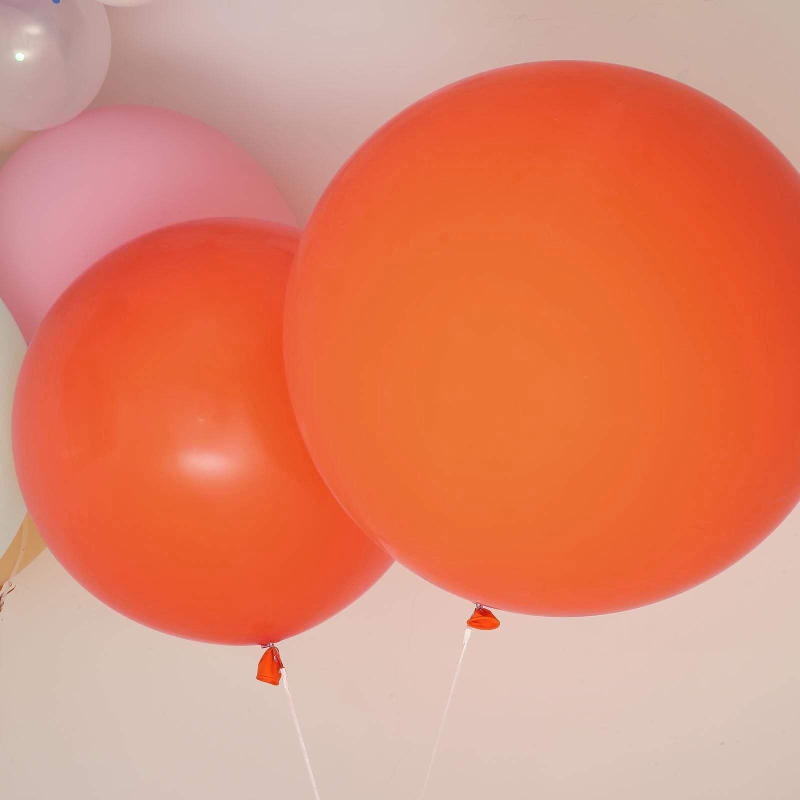 2 pcs 32 inch Large Matte Latex Balloons