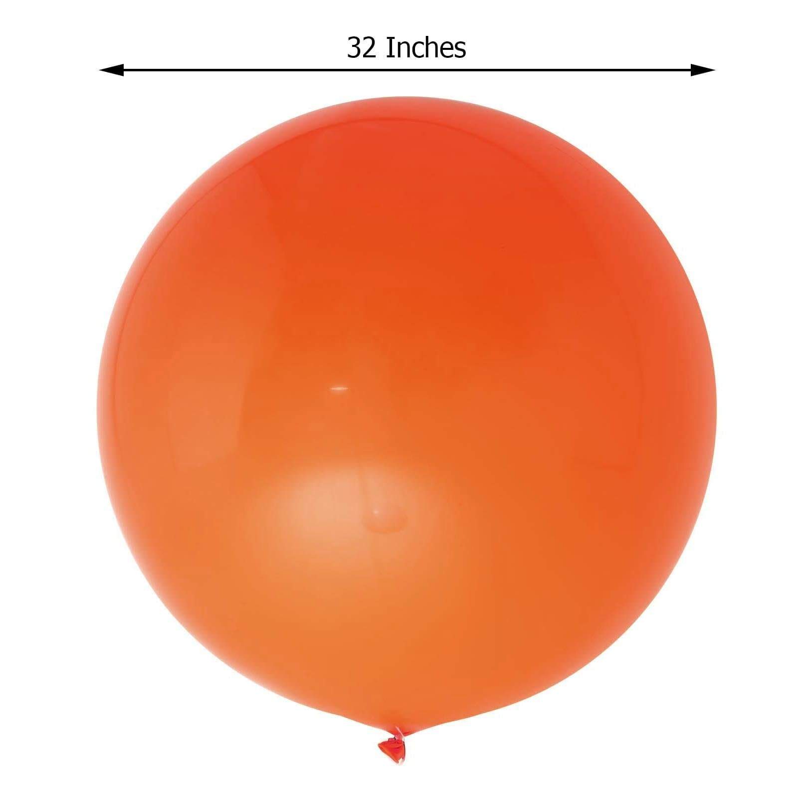 2 pcs 32 inch Large Matte Latex Balloons