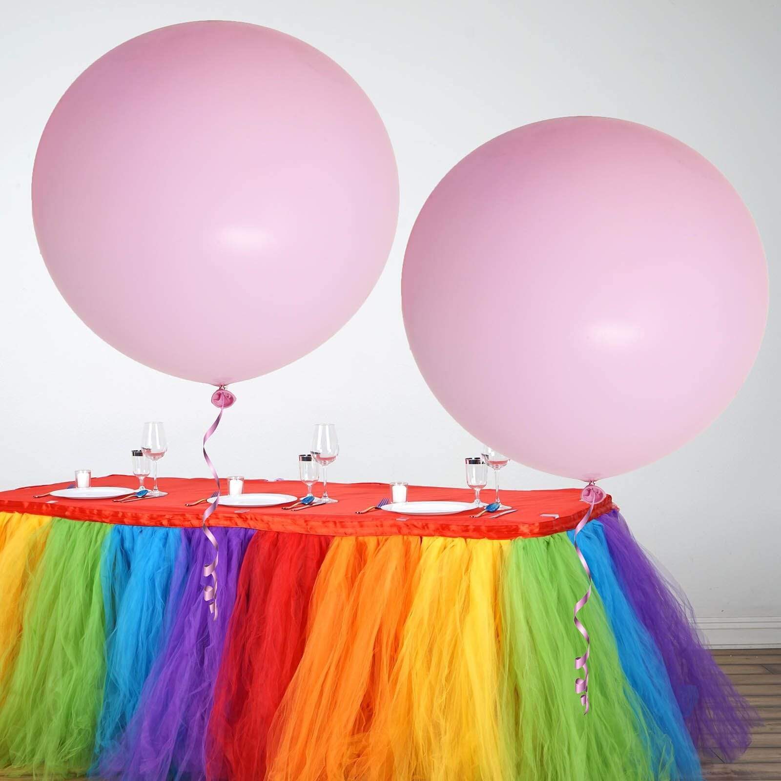 2 pcs 32 inch Large Matte Latex Balloons