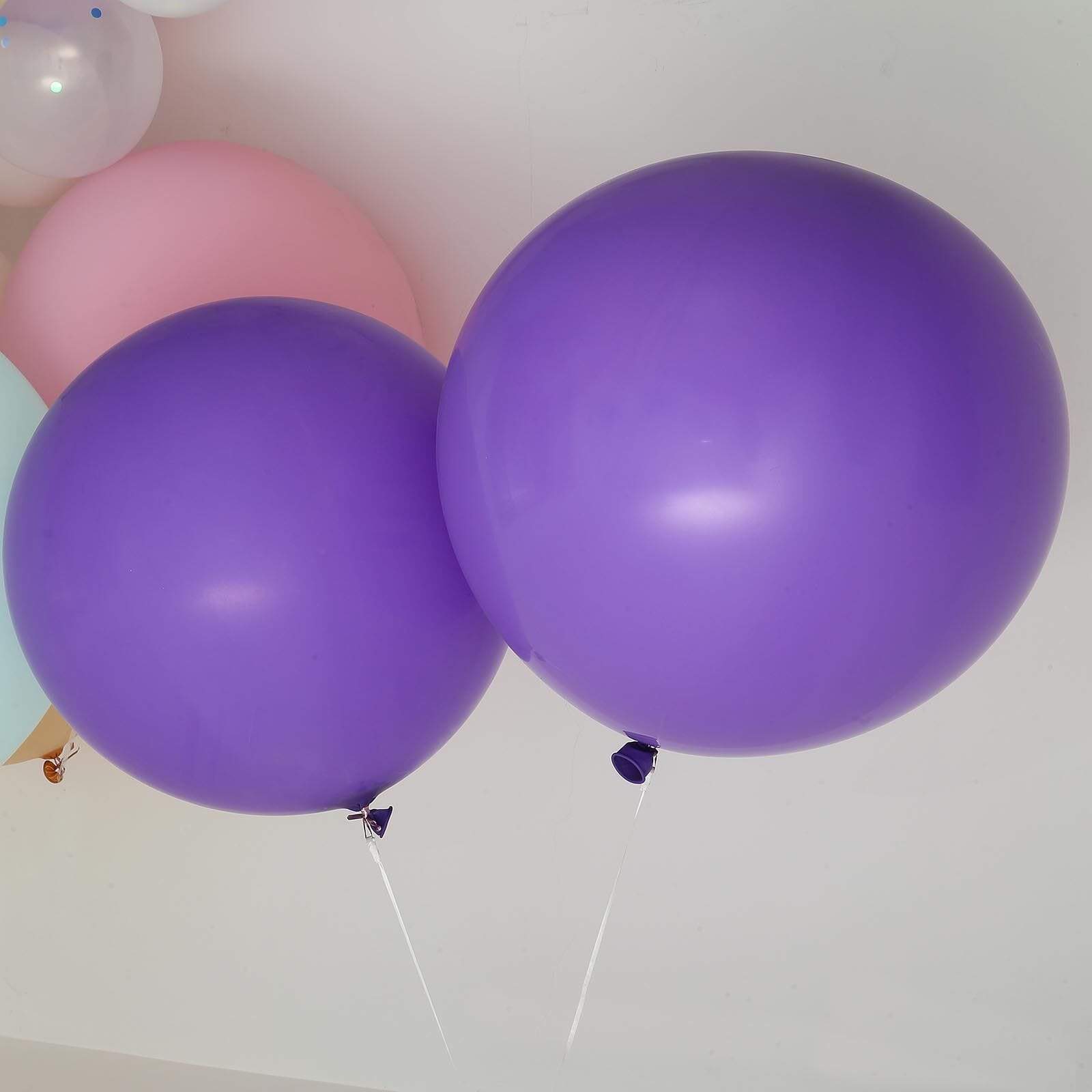 2 pcs 32 inch Large Matte Latex Balloons