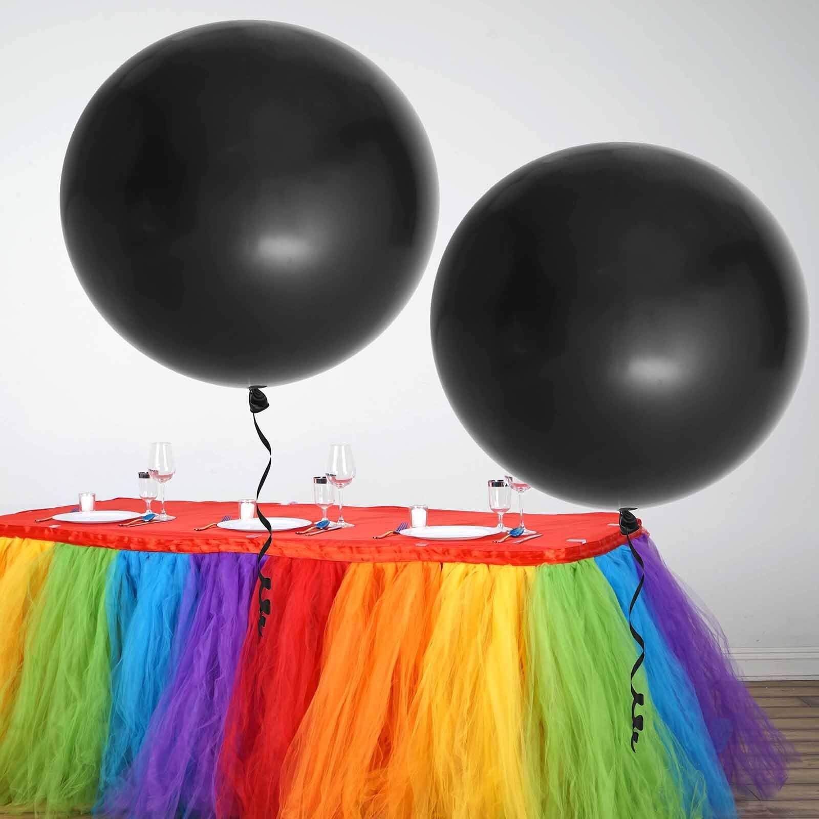 2 pcs 32 inch Large Matte Latex Balloons