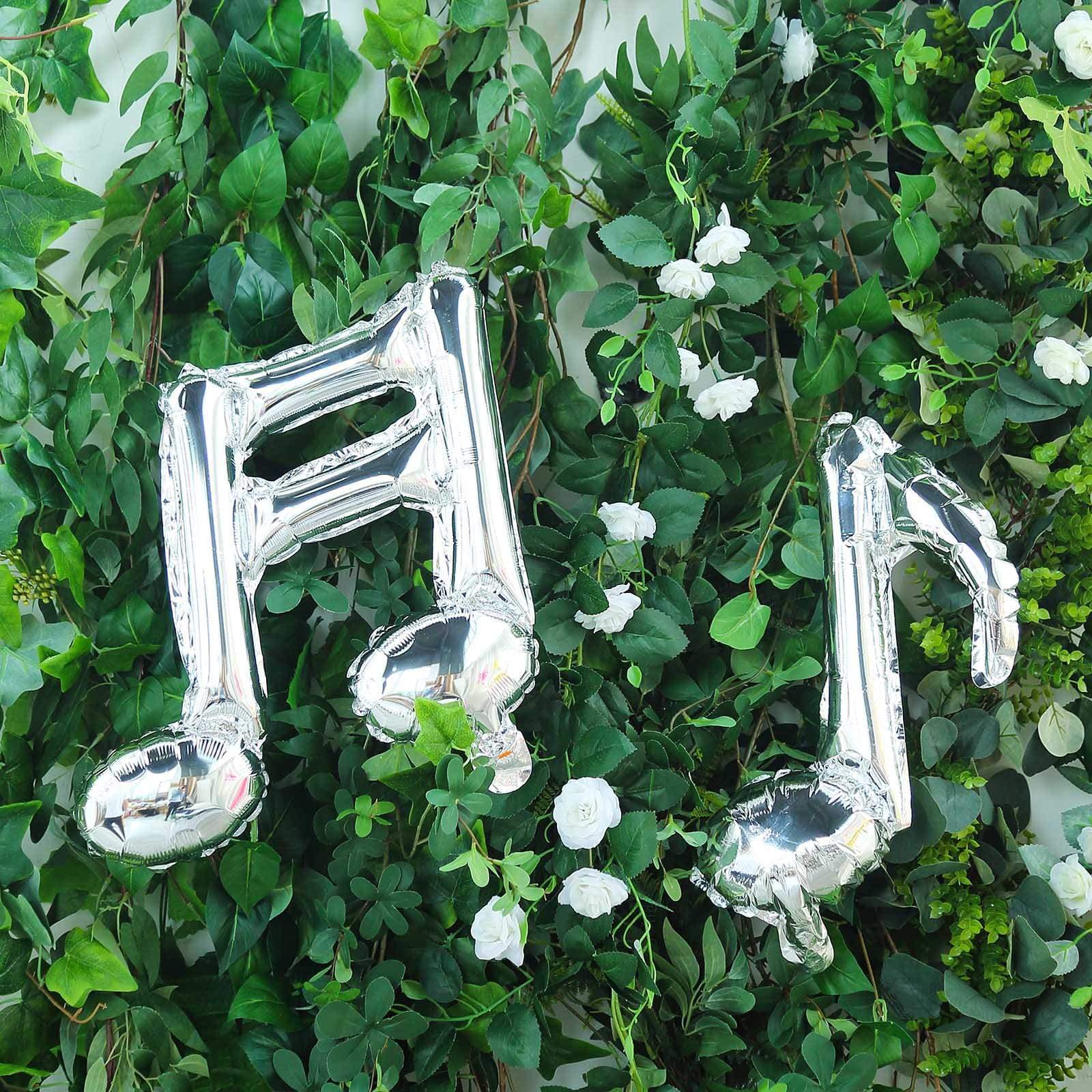 6 pcs Music Notes Mylar Foil Balloons