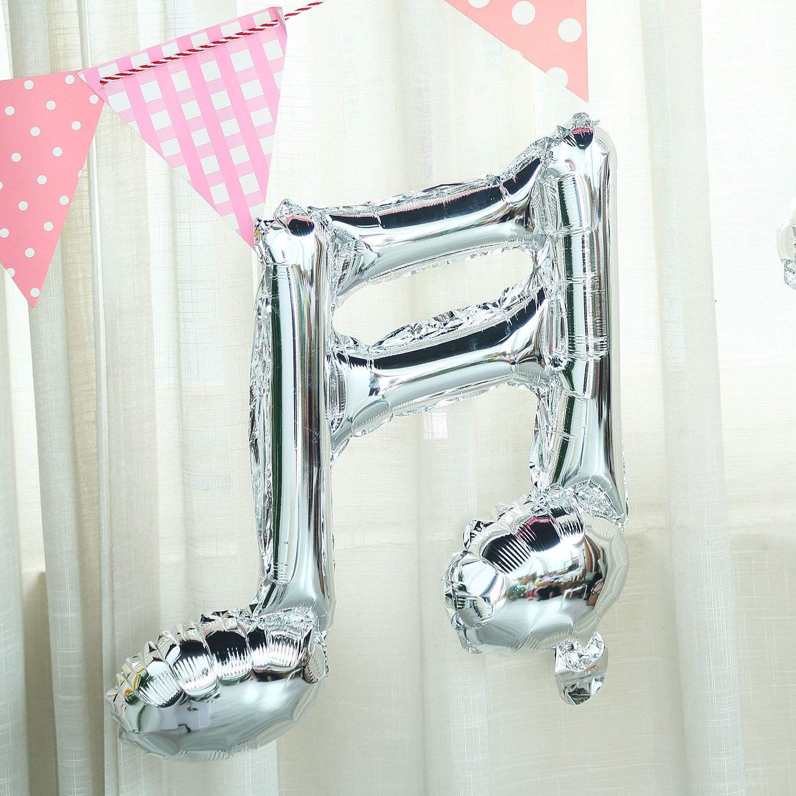 6 pcs Music Notes Mylar Foil Balloons