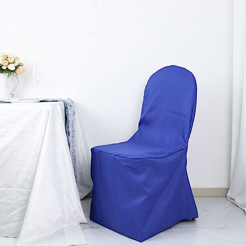 Royal Blue Spandex Banquet Chair Cover