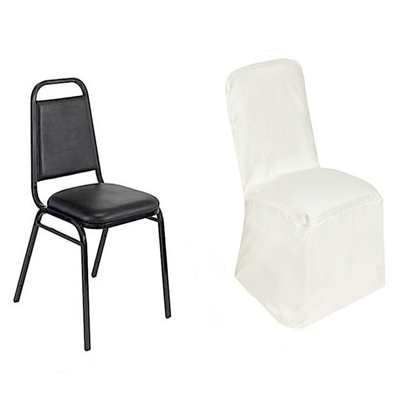 Polyester Square Banquet Chivari Chair Cover