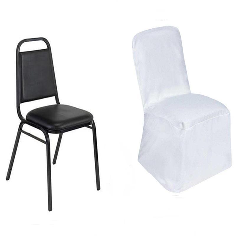 Polyester Square Banquet Chivari Chair Cover
