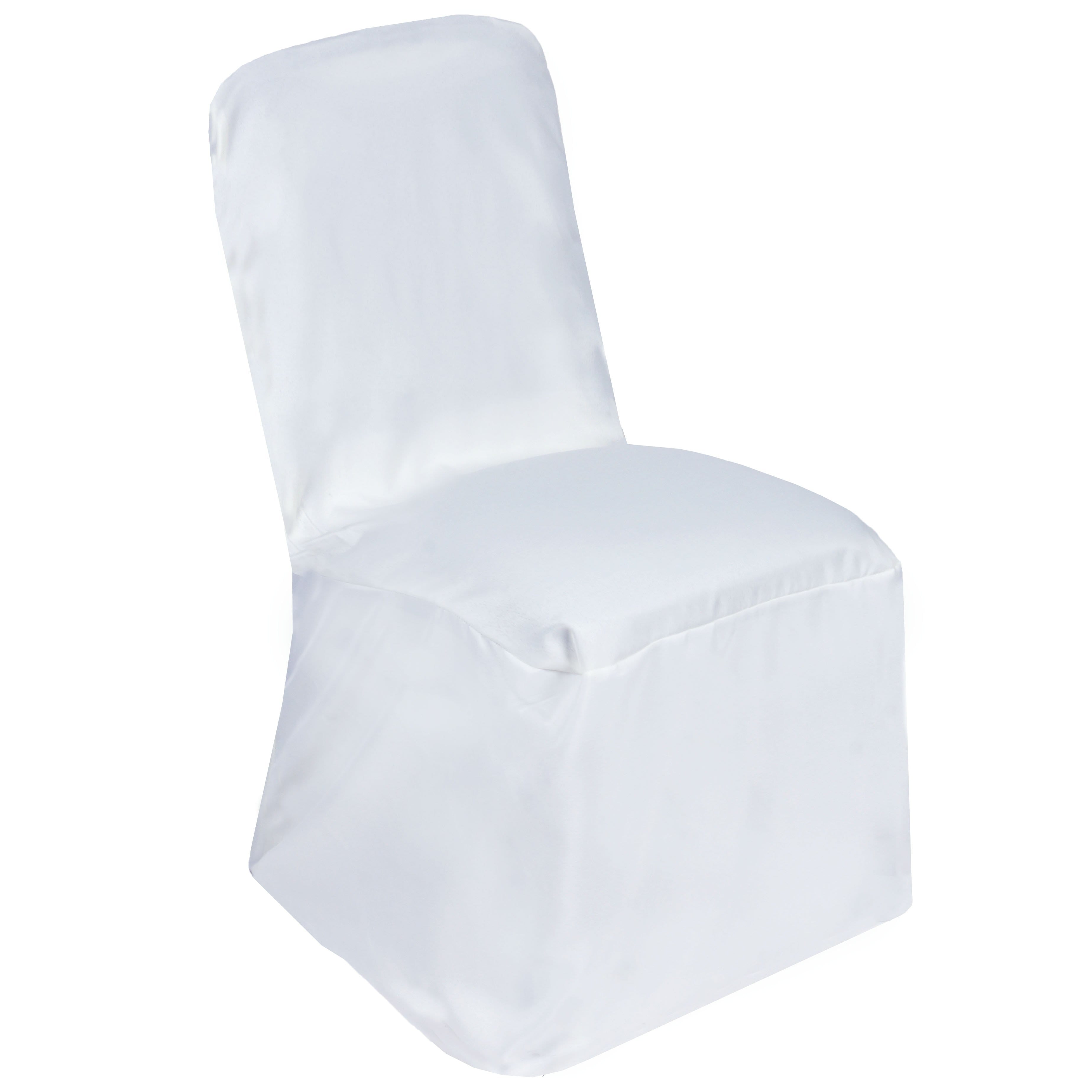 Polyester Square Banquet Chivari Chair Cover