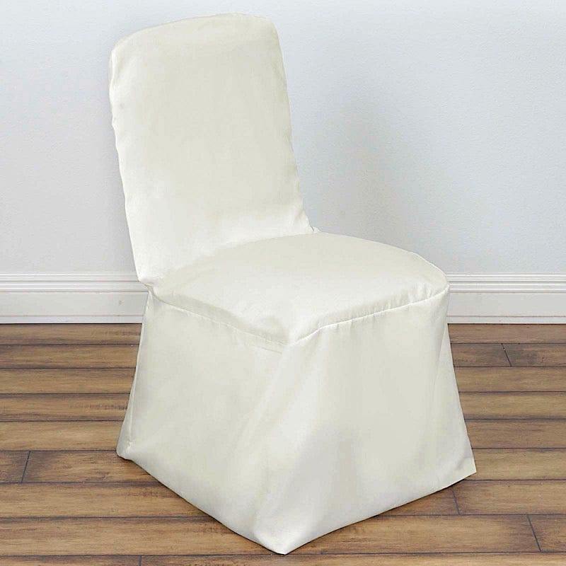 Polyester Square Banquet Chivari Chair Cover