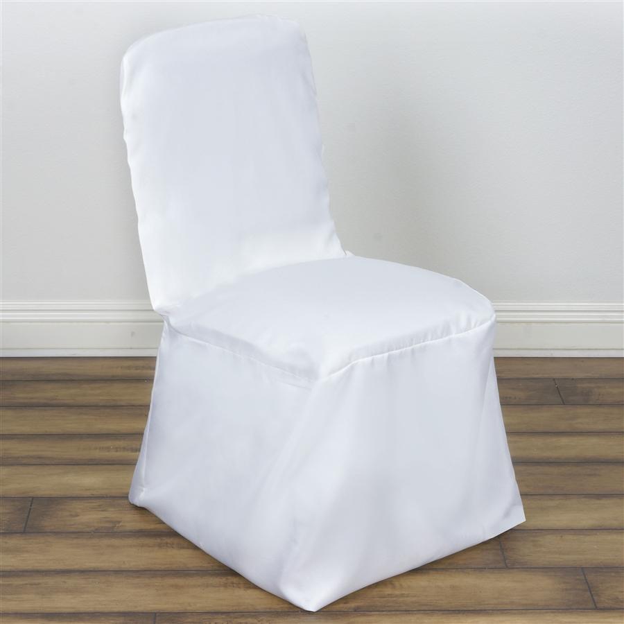 Polyester Square Banquet Chivari Chair Cover