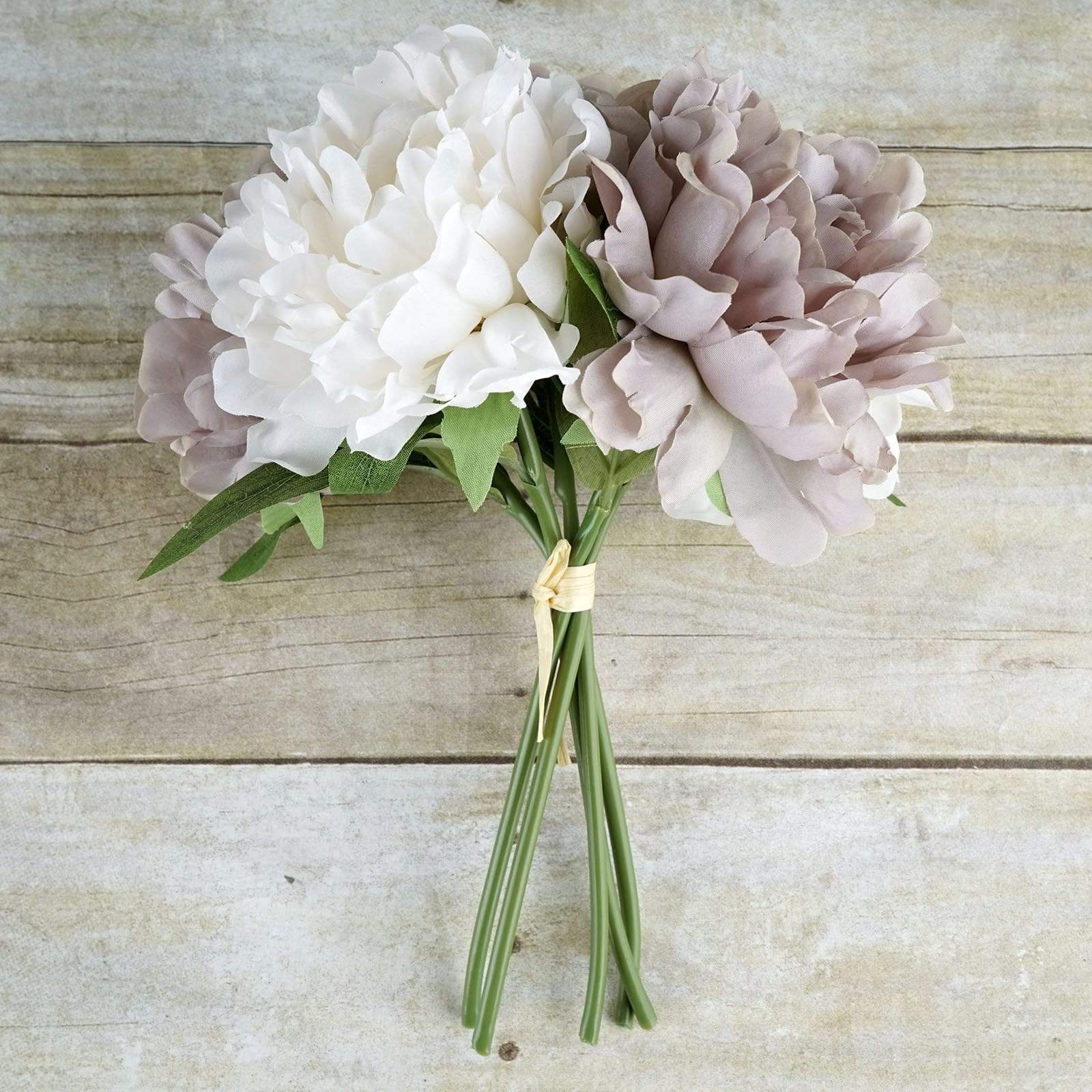 Silk Artificial Peony Flowers Bouquet
