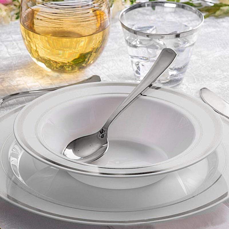 10 pcs 12 oz. Rim Round Disposable Plastic Party Bowls