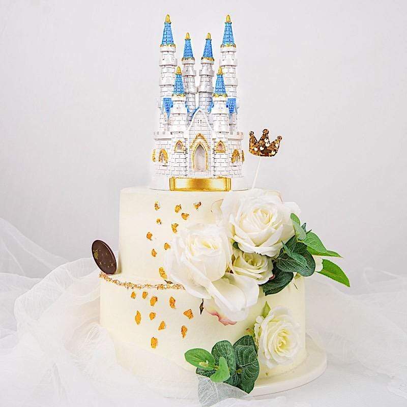 Princess Cinderella Ball Gown Castle Flowers Edible Cake Topper Image – A  Birthday Place