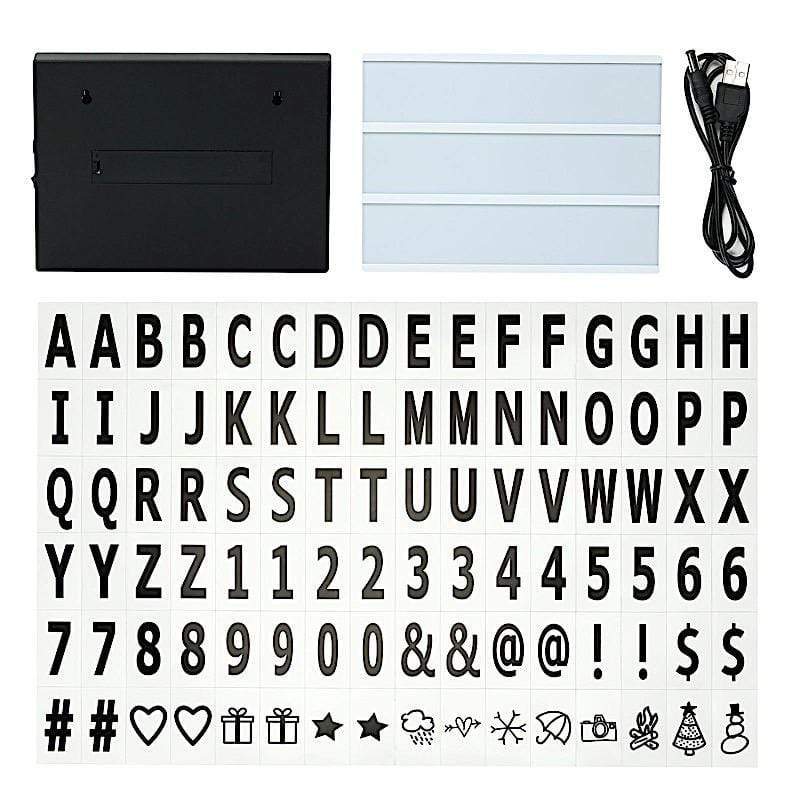 Letter And Number Kit For White Boards Signs, SKU: K-LNKIT-02