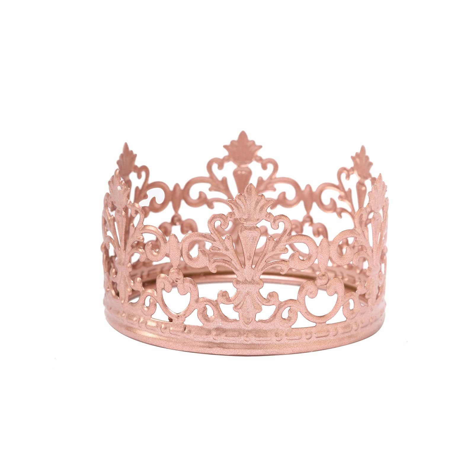 Metal Crown Cake Topper Princess Kids Birthday Party Decorations