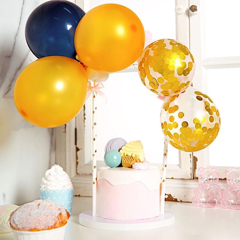 Cake Table Balloon Garland - YouTube