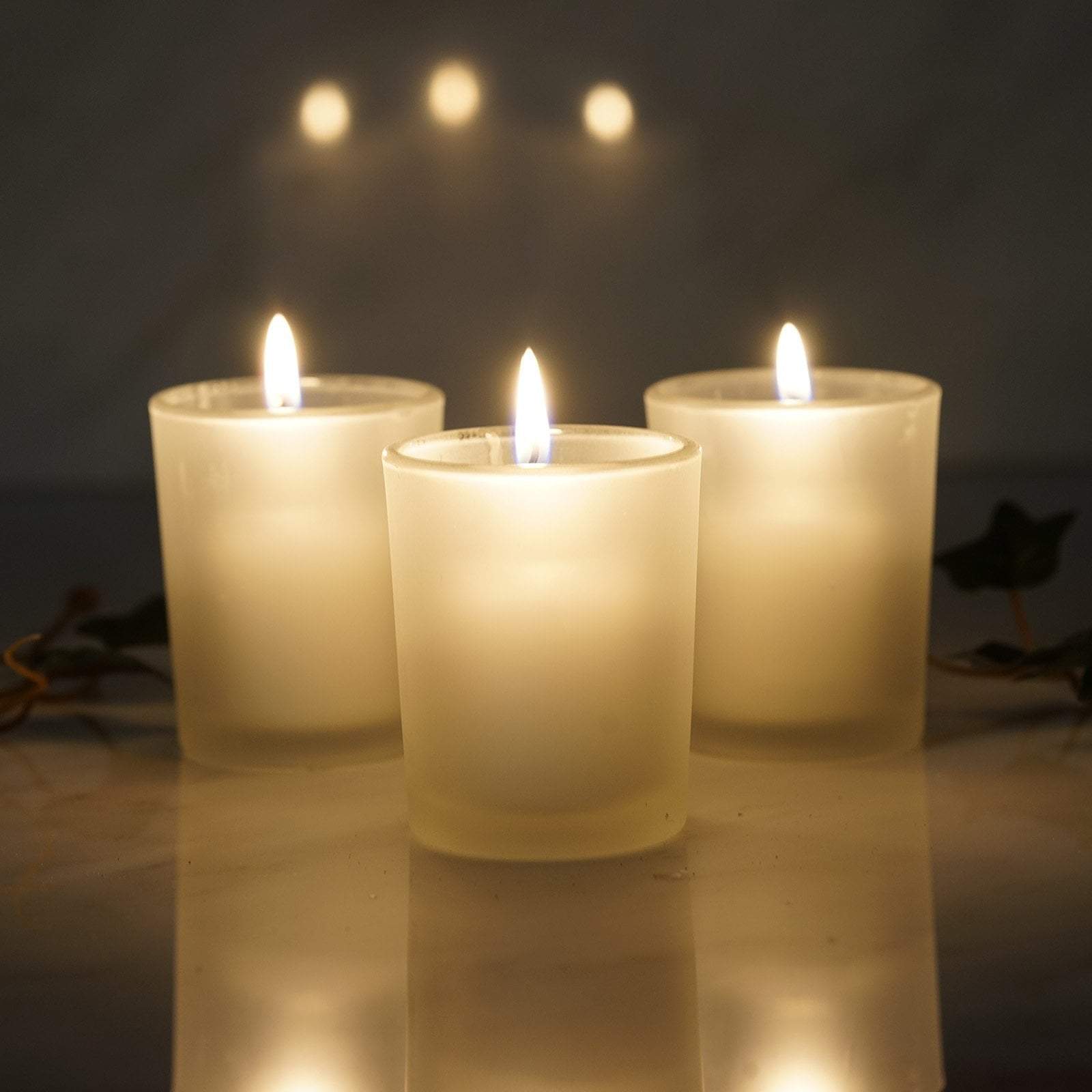 12 pcs Glass Votive Candle Holders