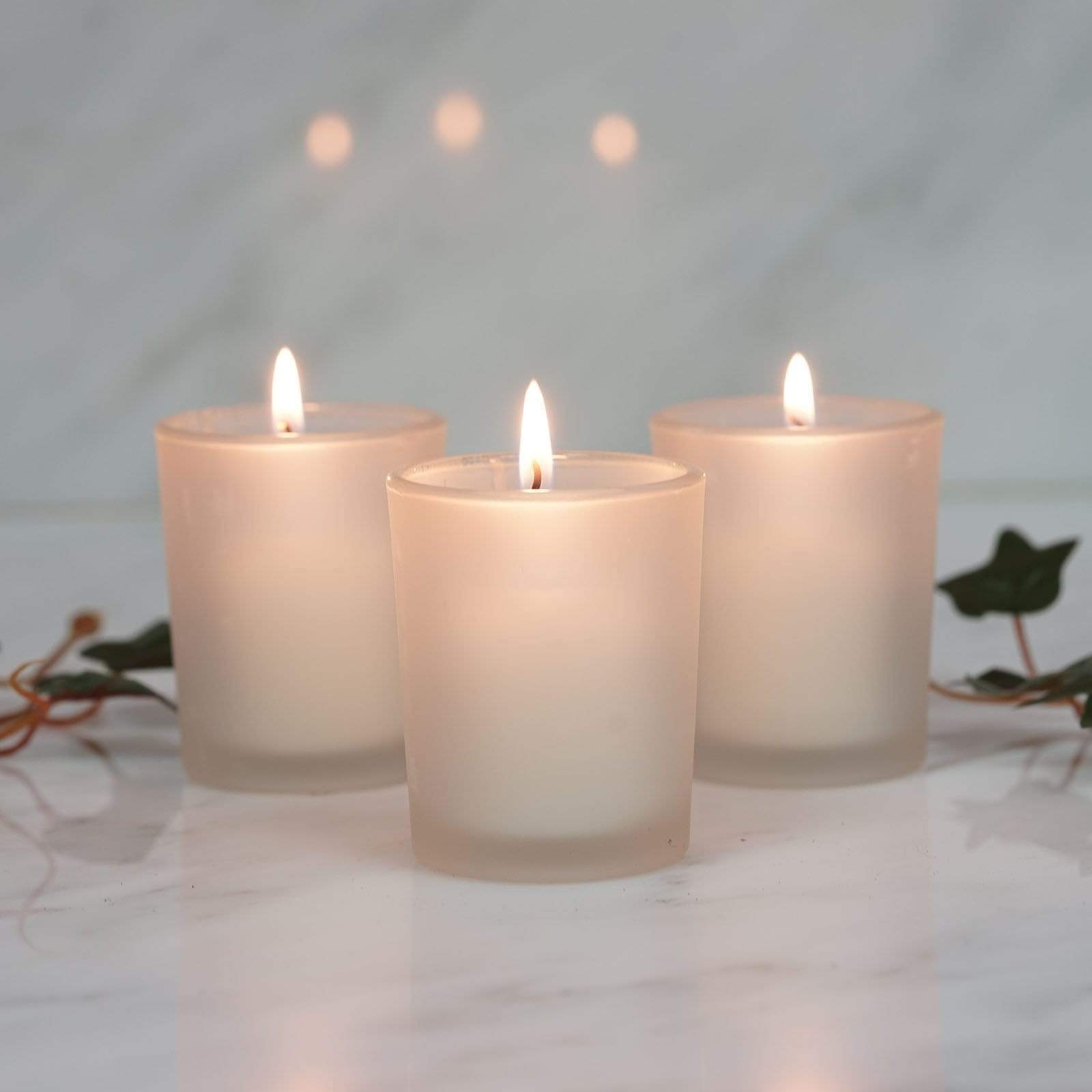 12 pcs Glass Votive Candle Holders