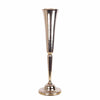 2 Gold 29" tall Metallic Trumpet Vases Candle Holders Wedding Centerpieces
