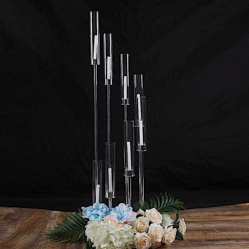42 in tall Candelabra Candle Holder Centerpiece with Glass