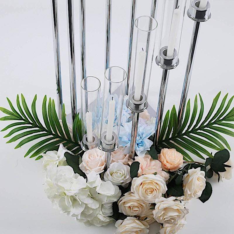 42 in tall Candelabra Candle Holder Centerpiece with Glass