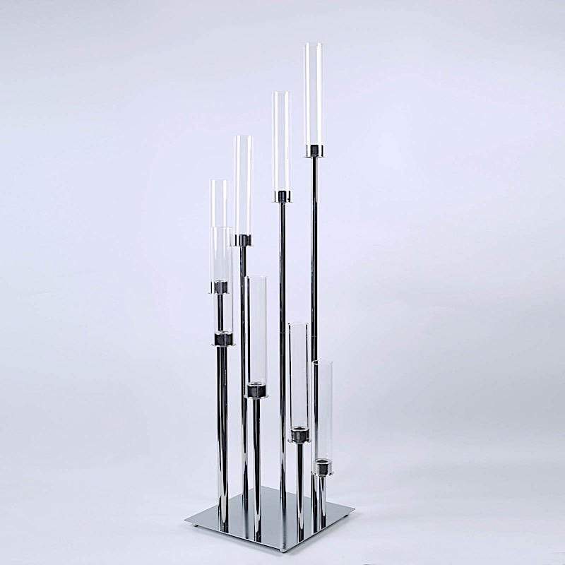 42 in tall Candelabra Candle Holder Centerpiece with Glass