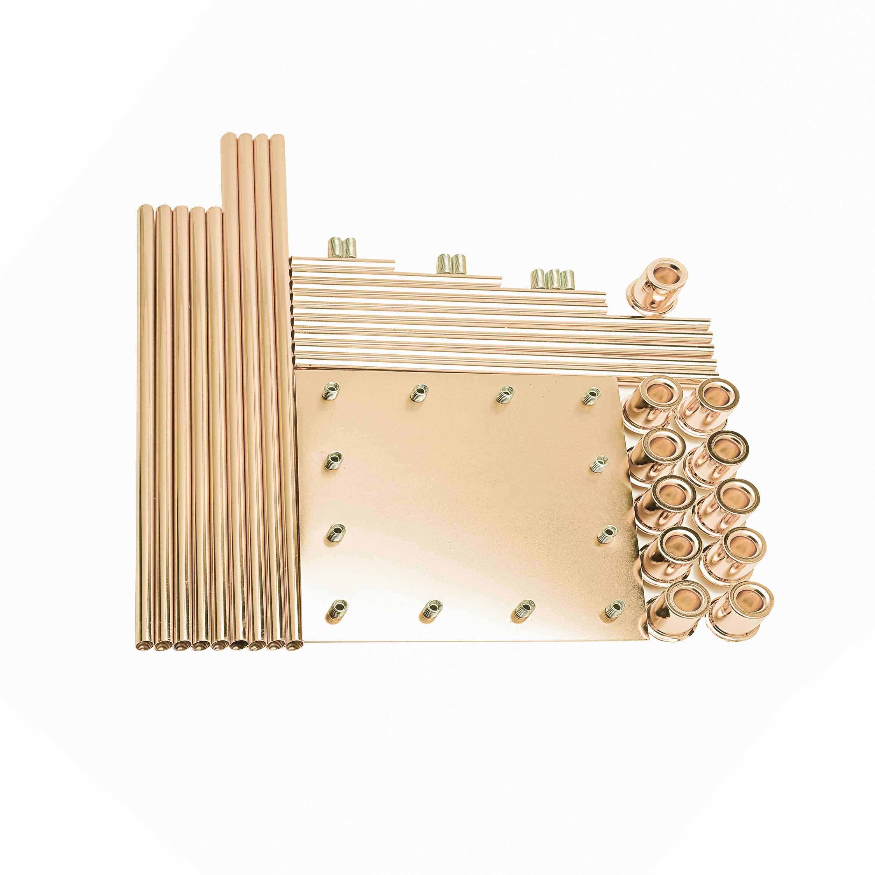 57 in tall Candelabra Candle Holder Centerpiece with Glass