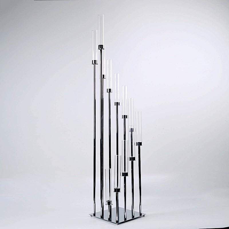 57 in tall Candelabra Candle Holder Centerpiece with Glass