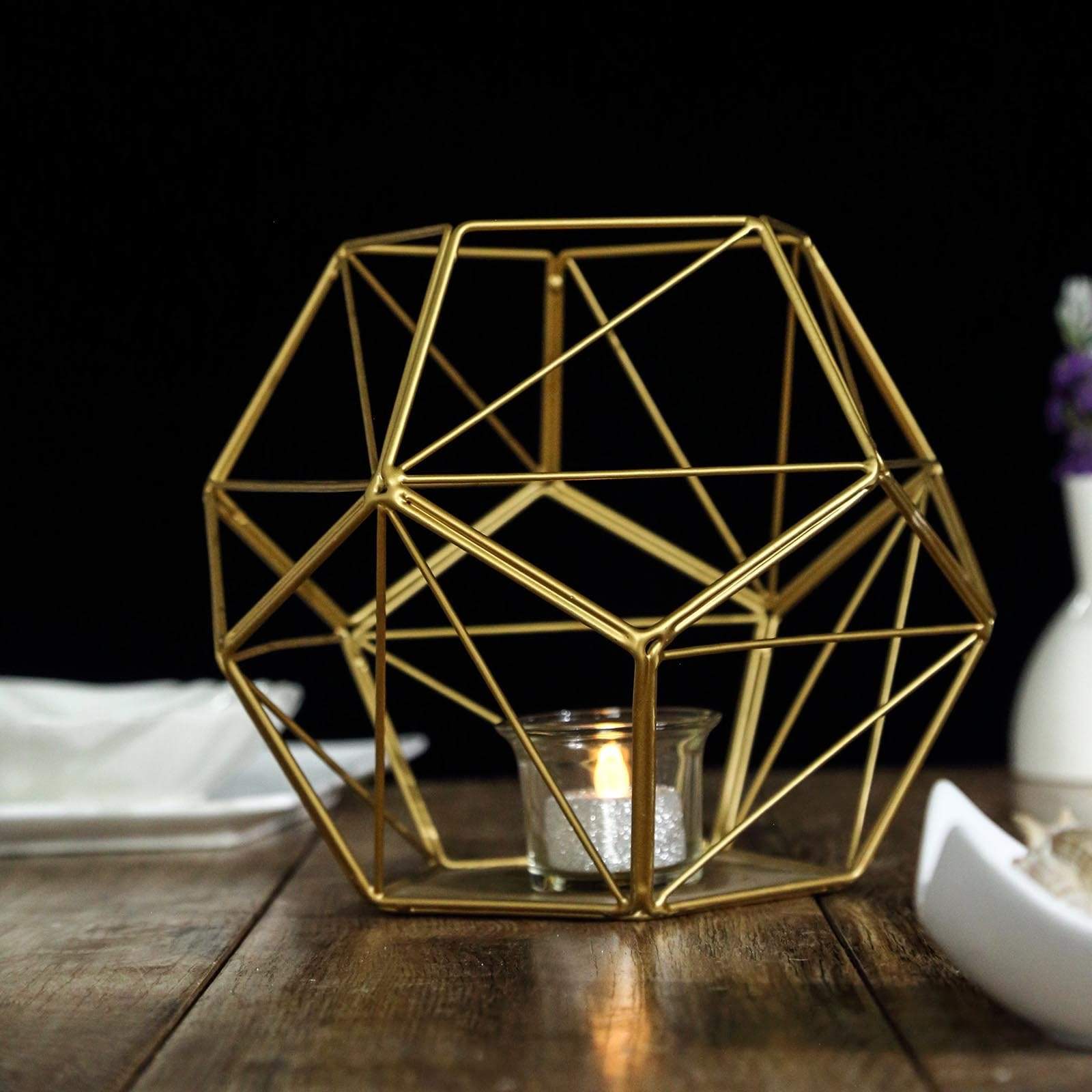 7-in-tall-gold-geometric-candle-holder-terrarium-centerpiece-vase